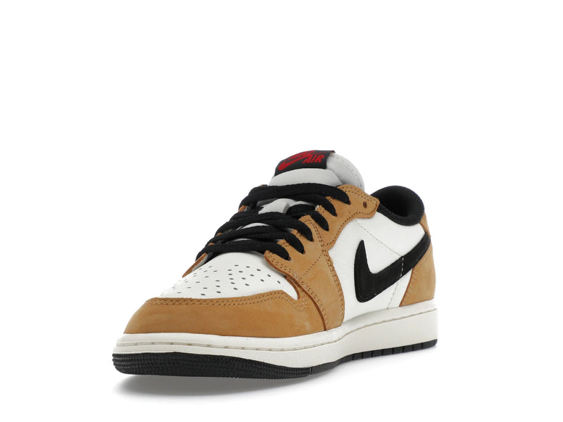 Air Jordan 1 Low OG Rookie Of The Year - Sail/Black-Golden Harvest-Gym Red - CZ0790-107 - 12
