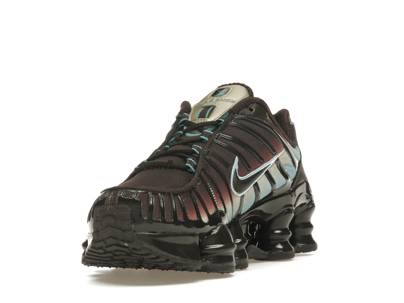 Nike Shox Tl Velvet Brown Denim Turquoise - Velvet Brown/Desert Khaki/Denim Turquoise - IB4340-200 - 12