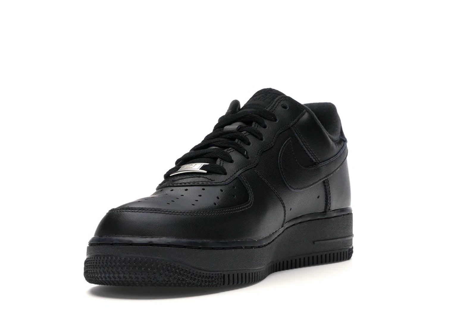 Nike Air Force 1 Low Supreme Box Logo Black - Black/Black-Black - CU9225-001 - 12