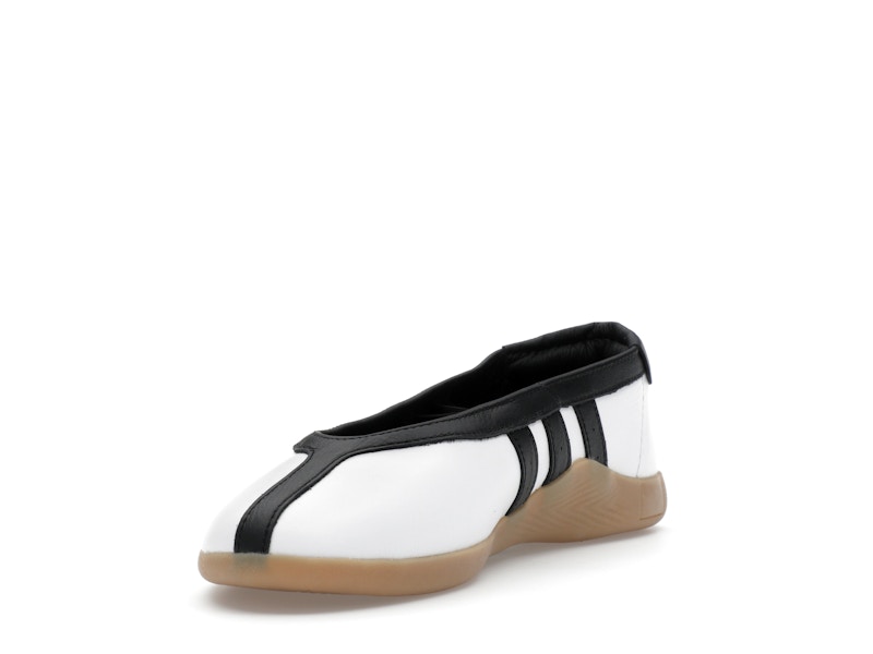 adidas Taekwondo Mei Ballet White Black (Women's) - Cloud White/Core Black/Gum - JR7030 - 12