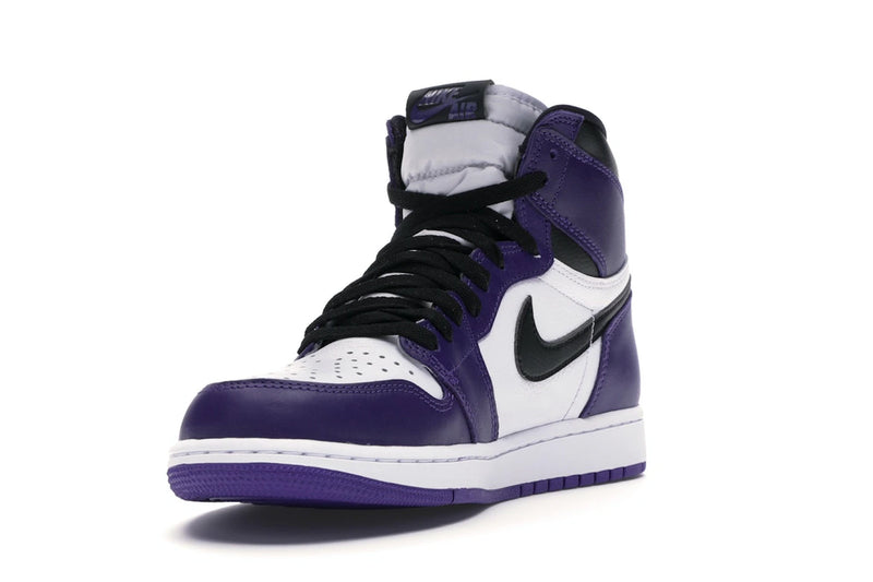 Air Jordan 1 Retro High Court Purple White - Court Purple/White-Black - 555088-500 - 12