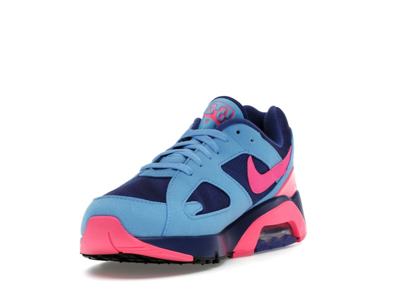 Nike Air Max 180 University Blue Hyper Pink - University Blue/Hyper Pink/Deep Royal Blue - HQ1706-401 - 12