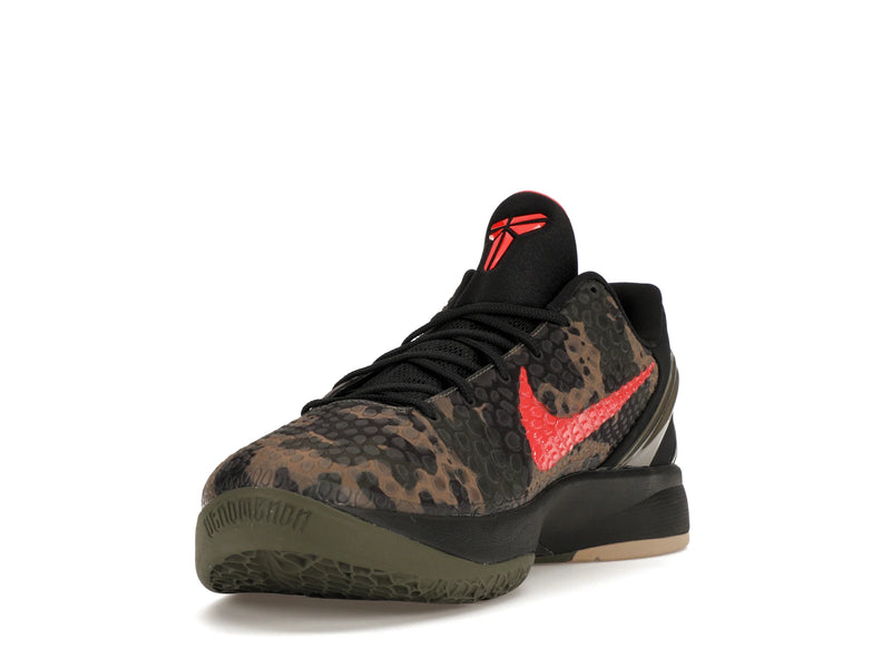Nike Kobe 6 Protro Italian Camo (2024) - Black/Crimson Bog/Khaki - FQ3546-001 - 12