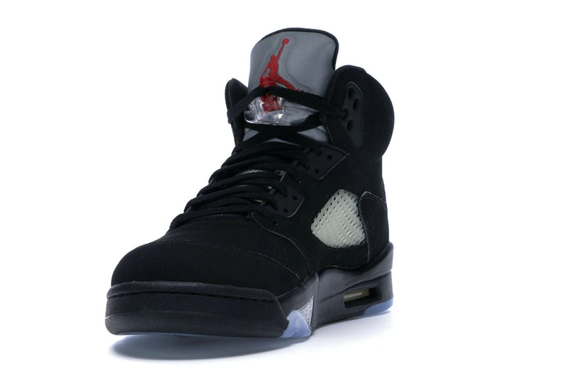 Jordan 5 Retro Black Metallic (2016) - Black/Fire Red-Metallic Silver-White - 845035-003 - 12