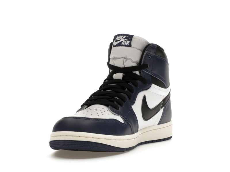 Air Jordan 1 Retro High OG Midnight Navy - Midnight Navy/Black-White-Sail - DZ5485-401 - 12