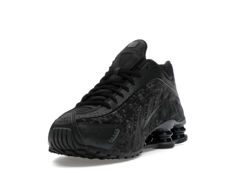 Nike Shox R4 Black Floral - Black/Dark Smoke Grey - HV0934-002 - 12