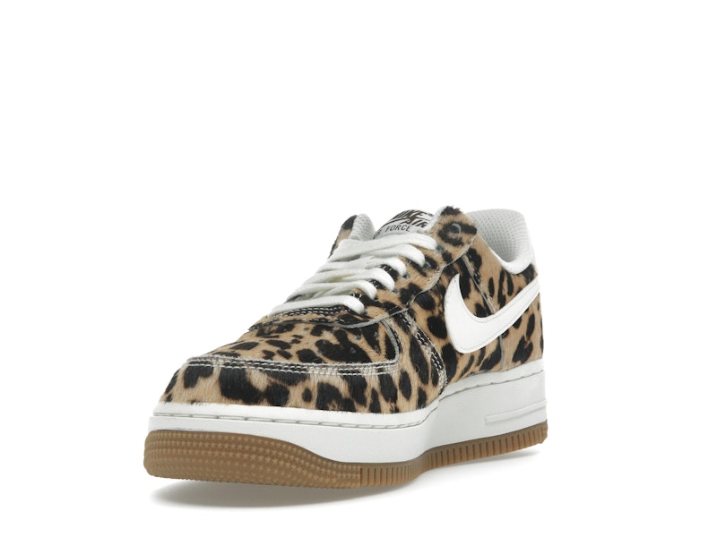 Nike Air Force 1 Low Cheetah Print (Women's) - Baroque Brown/Sesame/Sail - IB7695-200 - 12