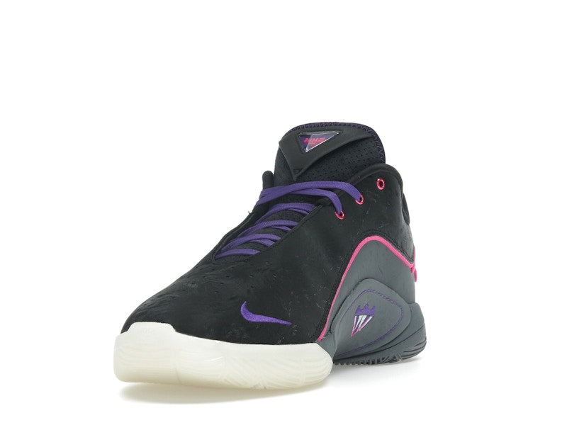 Nike LeBron 22 Blacklight - Black/Laser Fuchsia/Dark Grey/Field Purple/Guava Ice/Vapor Green - FZ1094-001 - 12