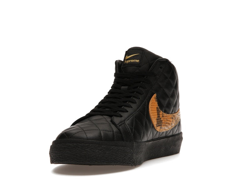 Nike SB Blazer Mid QS Supreme Black - Black/Black - DV5078-001 - 12