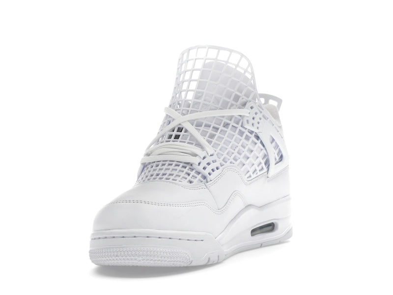 Air Jordan 4 Retro Net - White/Phantom/Metallic Gold - FN7251-107 - 12