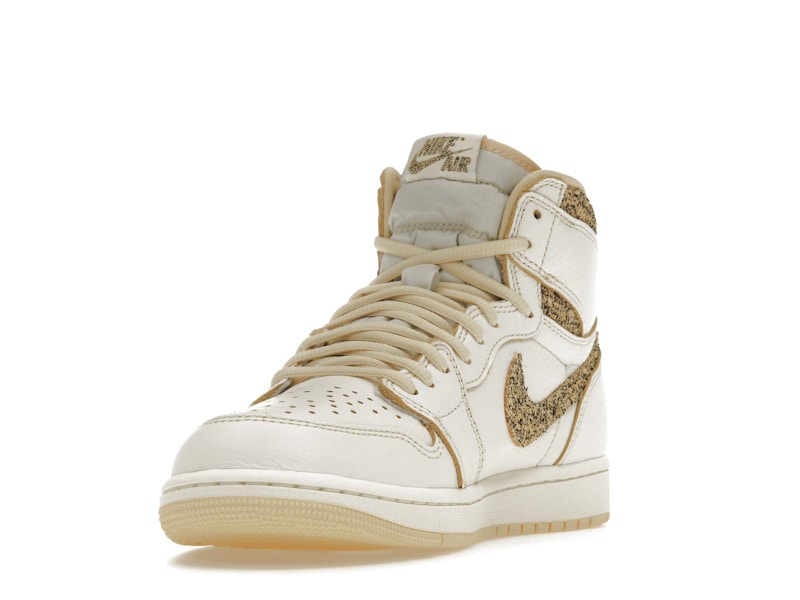 Air Jordan 1 Retro High OG Craft Vibrations Of Naija - Sail/Pale Vanilla-Black - FD8631-100 - 12
