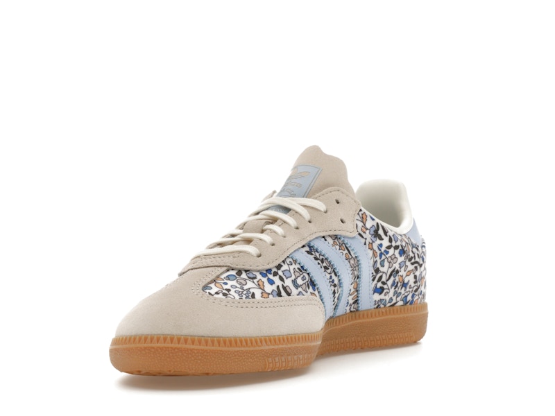 adidas Samba OG Liberty London Blue Floral (GS) - Blue/Off White/Gum - JP8080 - 12