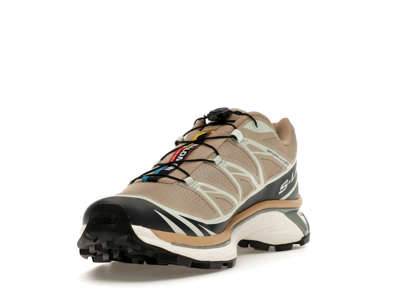 Salomon XT 6 Oxford Tan - Oxford Tan/Carbon/Clearly Aqua - L47737400 - 12