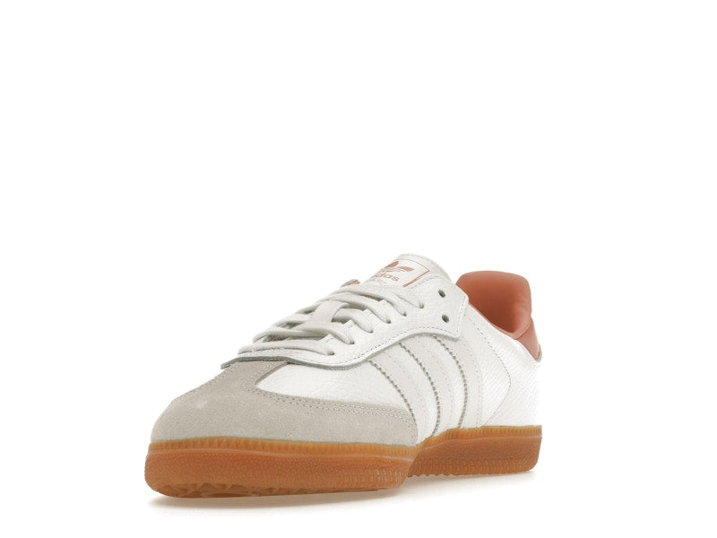 adidas Samba OG White Wonder Clay Gum (Women's) - Cloud White/Wonder Clay/Crystal White - IG5932 - 12