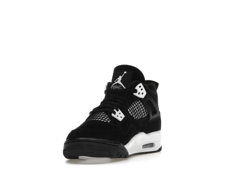 Air Jordan 4 Retro White Thunder (GS) - Black/White/Black - FQ8213-001 - 12