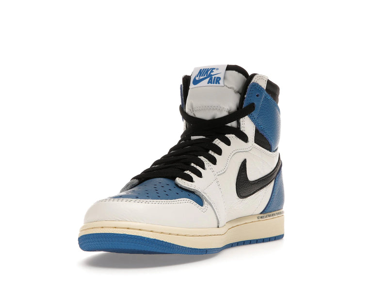 Air Jordan 1 High OG SP Fragment Design X Travis Scott - Sail/Black-Military Blue-Shy Pink - DH3227-105 - 12