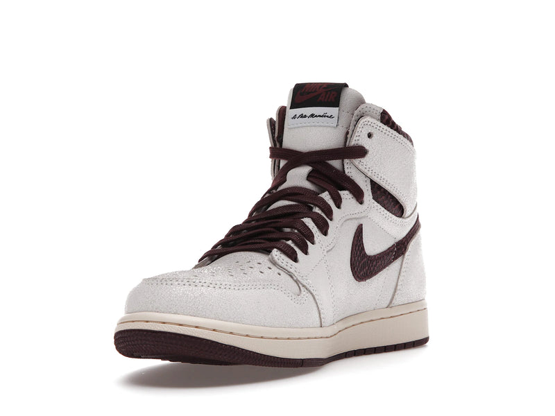 Air Jordan 1 Retro High OG A Ma Maniere - Sail/Burgundy Crush - DO7097-100 - 12