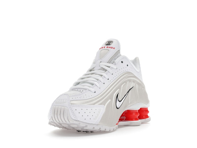 Nike Shox R4 White Phantom Picante Red (Women's) - vue 12