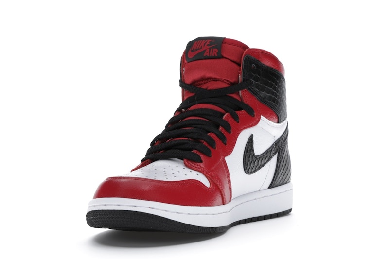Air Jordan 1 Retro High Satin Snake Chicago (W) - Gym Red/White-Black - CD0461-601 - 12