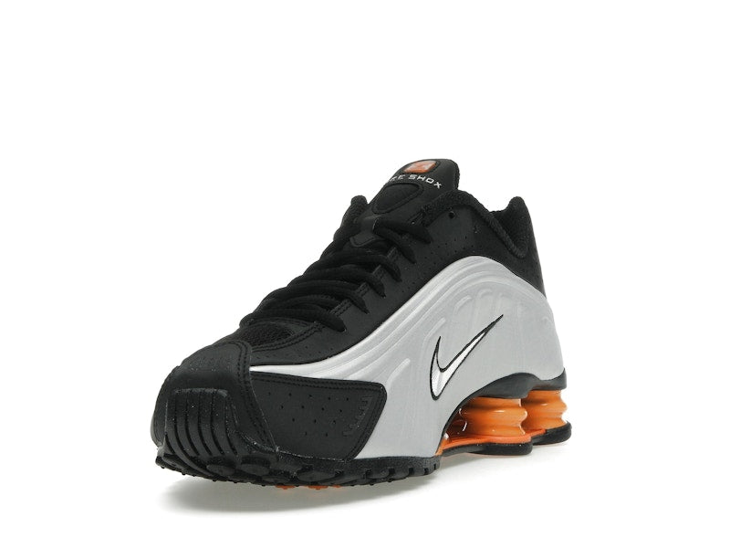 Nike Shox R4 Bright Mandarin - Black/Vast Grey/Bright Mandarin/Metallic Silver - HQ1988-003 - 12