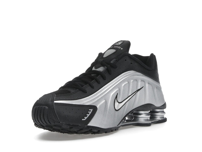 Nike Shox R4 Metallic Silver Black - vue 13
