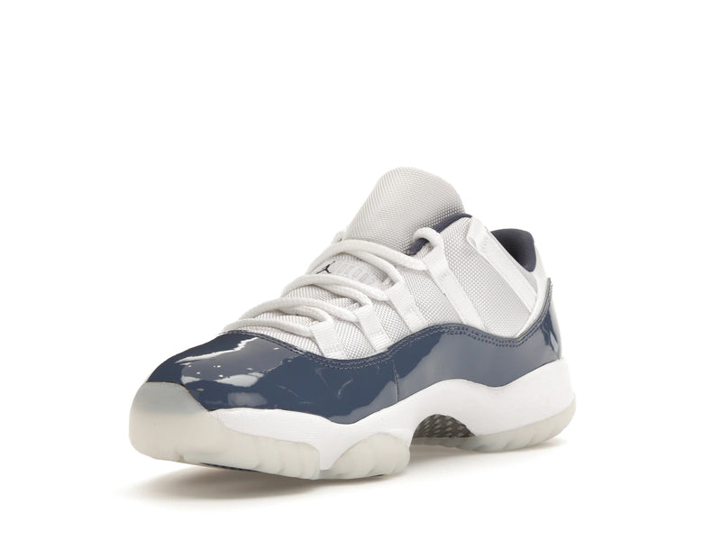 Air Jordan 11 Retro Low Midnight Navy (2024) - White/Midnight Navy/Diffused Blue/Football Grey - FV5104-104 - 13