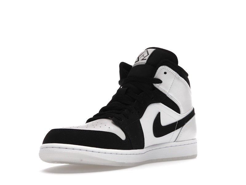 Air Jordan 1 Mid Diamond Shorts - White/Black - DH6933-100 - 13