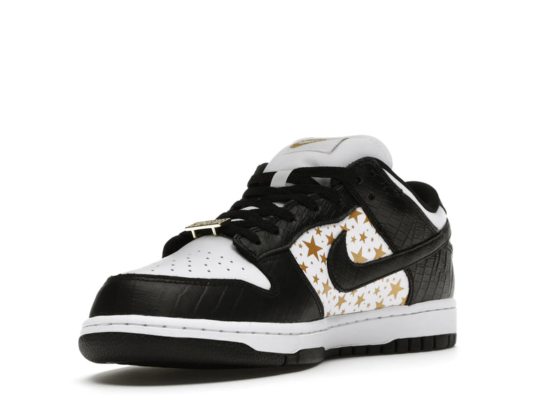 Nike SB Dunk Low Supreme Black - Black/Metallic Gold-White - DH3228-102 - 13