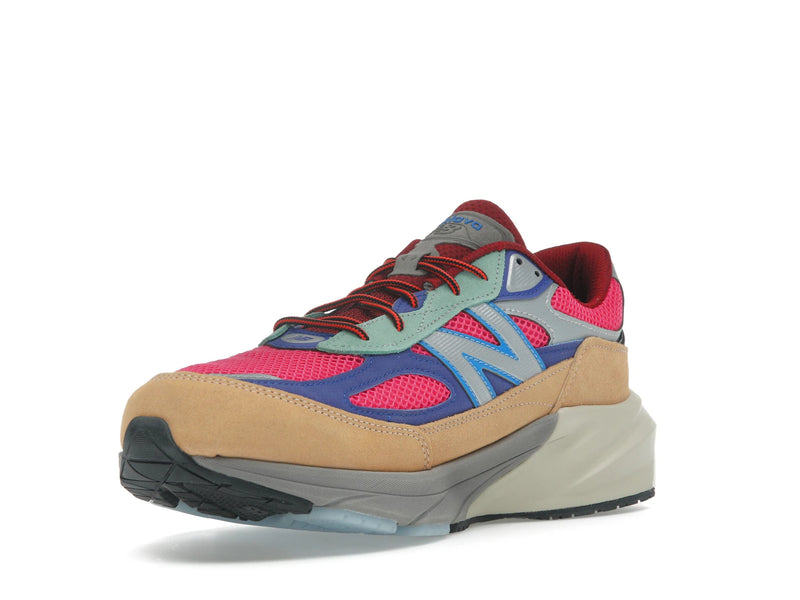 New Balance 990v6 Miusa Action Bronson Ainozama - Beige/Purple/Pink - U990AT6 - 13