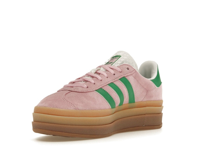 adidas Gazelle Bold True Pink (Women's) - True Pink/Green/Cloud White - IE0420 - 13