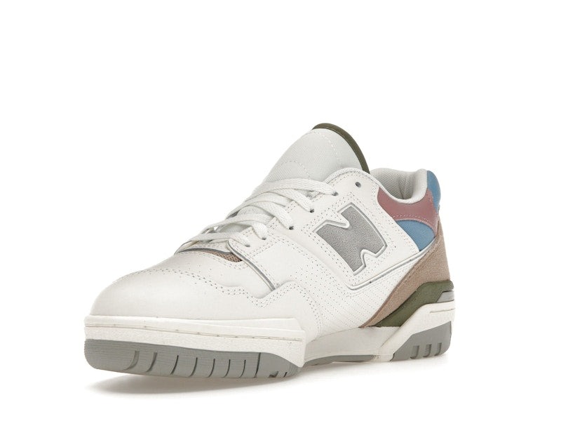 New Balance 550 Sea Salt Blue Laguna - Sea Salt/Blue Laguna/Dark Olivine - BB550PGA - 13