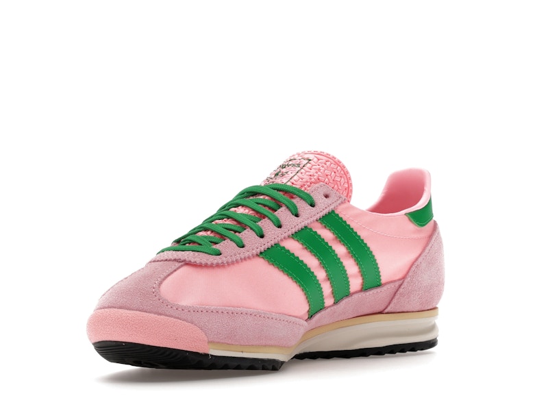 adidas SL 72 OG Glow Pink Green Core Black (Women's) - Glow Pink/Green/Core Black - JQ8309 - 13