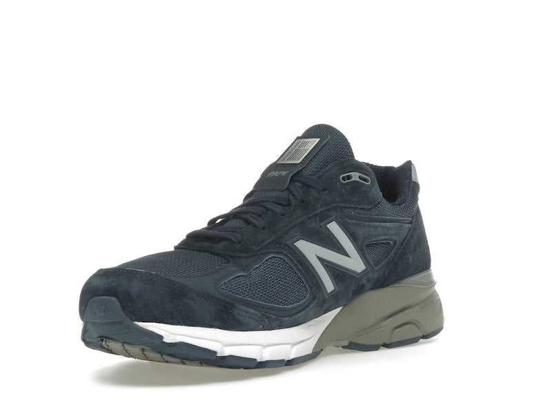 New Balance 990v4 MiUSA Navy - Navy/Silver - U990NV4 - 13