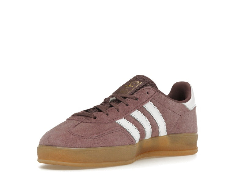 adidas Gazelle Indoor Shadow Fig (Women's) - Shadow Fig/Footwear White/Gum - IH5483 - 13