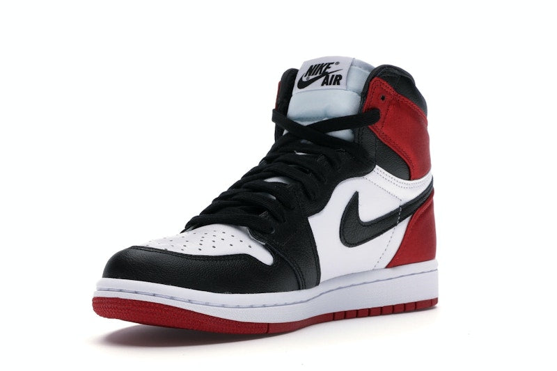 Air Jordan 1 Retro High Satin Black Toe (W) - Black/White-University Red - CD0461-016 - 13