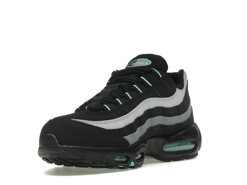 Nike Air Max 95 Black Aurora Green - Black/Aurora Green/Cool Grey - HV6062-001 - 13
