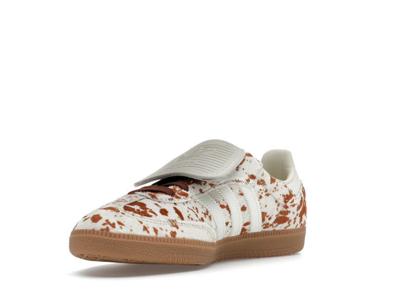 Adidas Samba Lt Cow Print Brown White - Off White/Lucid Pink/Gum Four - JS3931 - 13