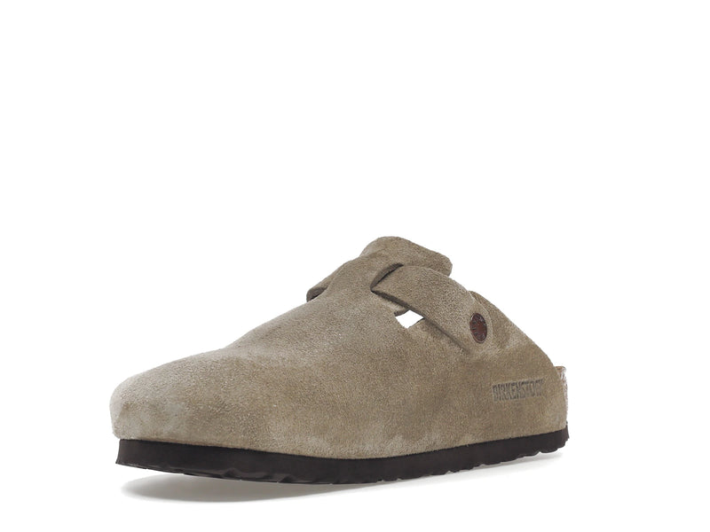 Birkenstock Boston Soft Footbed Suede Taupe - 0560771 - 13