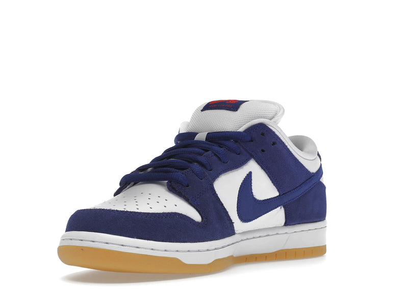 Nike SB Dunk Low Los Angeles Dodgers - Deep Royal Blue/White-Sport Red-Gum Light Brown - DO9395-400 - 13