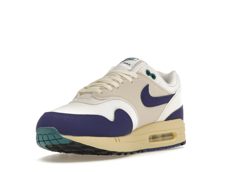 Nike Air Max 1 Athletic Department Deep Royal Blue - White/Fir/Sail/Midnight Navy/Coconut Milk - FQ8048-133 - 13