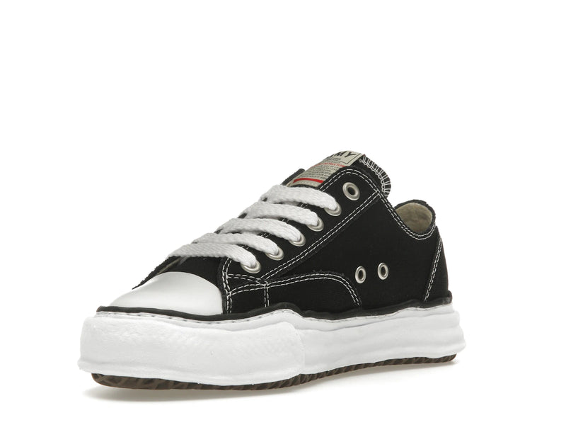 Maison Mihara Yasuhiro Peterson OG Sole Canvas Low - White/Black - A01FW702-BLK - 13