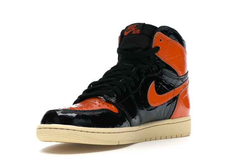 Air Jordan 1 Retro High Shattered Backboard 3 - Black/Pale Vanilla-Starfish - 555088-028 - 13