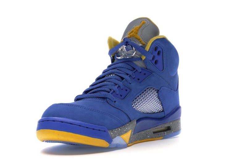 Jordan 5 Retro JSP Laney Varsity Royal - vue 14