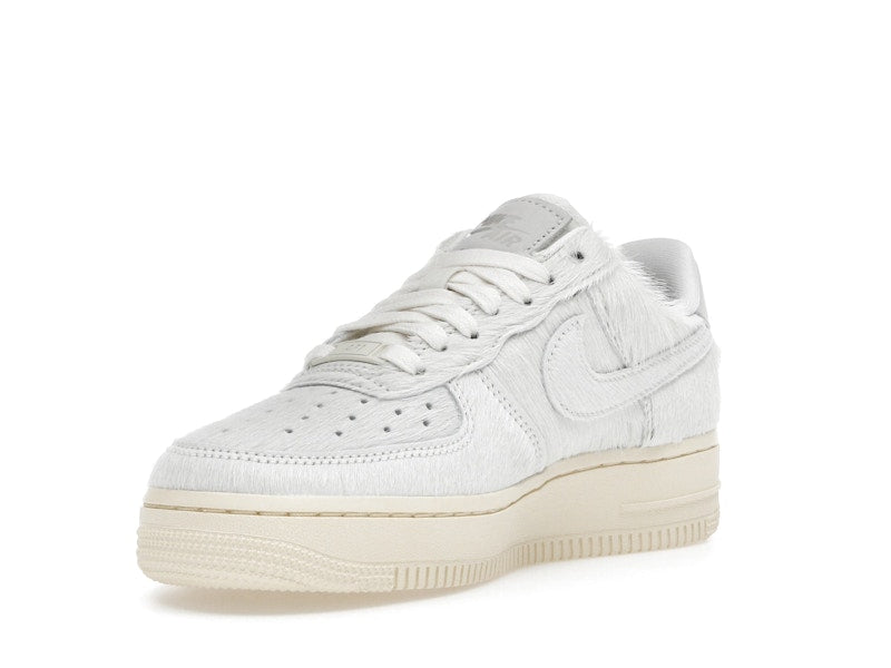 Nike Air Force 1 Low '07 Sail Pony Hair (Women's) - Sail/Muslin - II7398-100 - 13