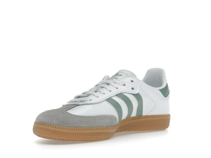 Adidas Samba OG Cloud White Silver Green (GS) - Cloud White/Silver Green/Gum - JP5479 - 13