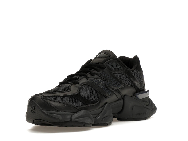 New Balance 9060 Triple Black Leather - U9060NRI - 13