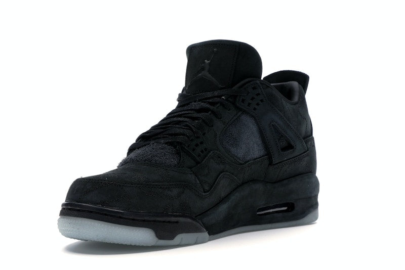 Air Jordan 4 Retro Kaws Black - Black/Black-Clear-Glow - 930155-001 - 13
