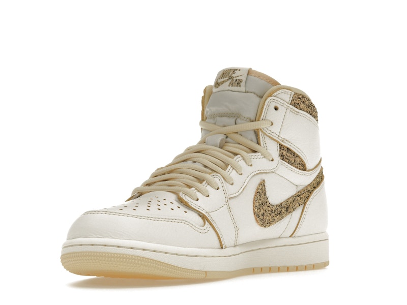 Air Jordan 1 Retro High OG Craft Vibrations Of Naija - Sail/Pale Vanilla-Black - FD8631-100 - 13