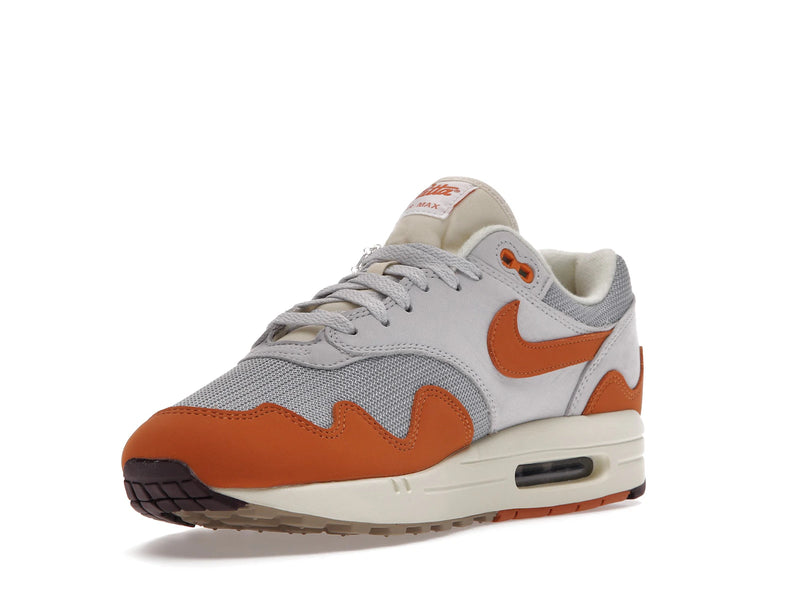 Nike Air Max 1 Patta Waves Monarch With Bracelet - Metallic Silver/Monarch-Pure Platinum - DH1348-001 - 13