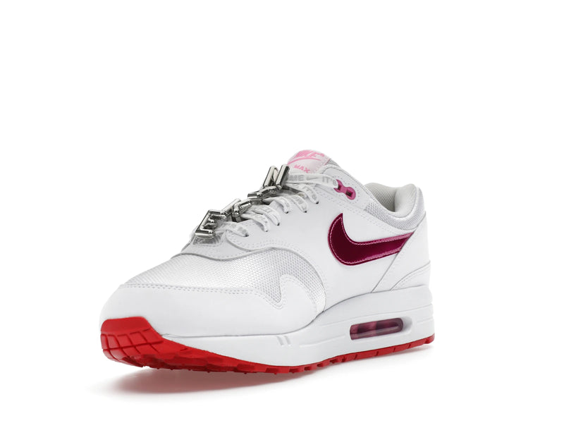 Nike Air Max 1 PRM Valentines Day White - White/University Red/Playful Pink - HV2303-100 - 13